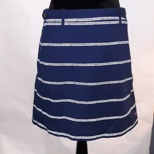 Tommy Hilfiger Ladies 16 Navy‎ Cotton Twill Skirt